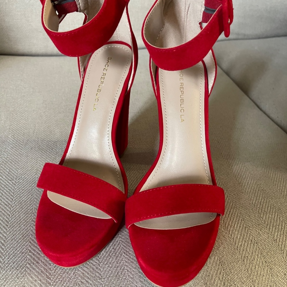 Block Platform High Heels - image 3